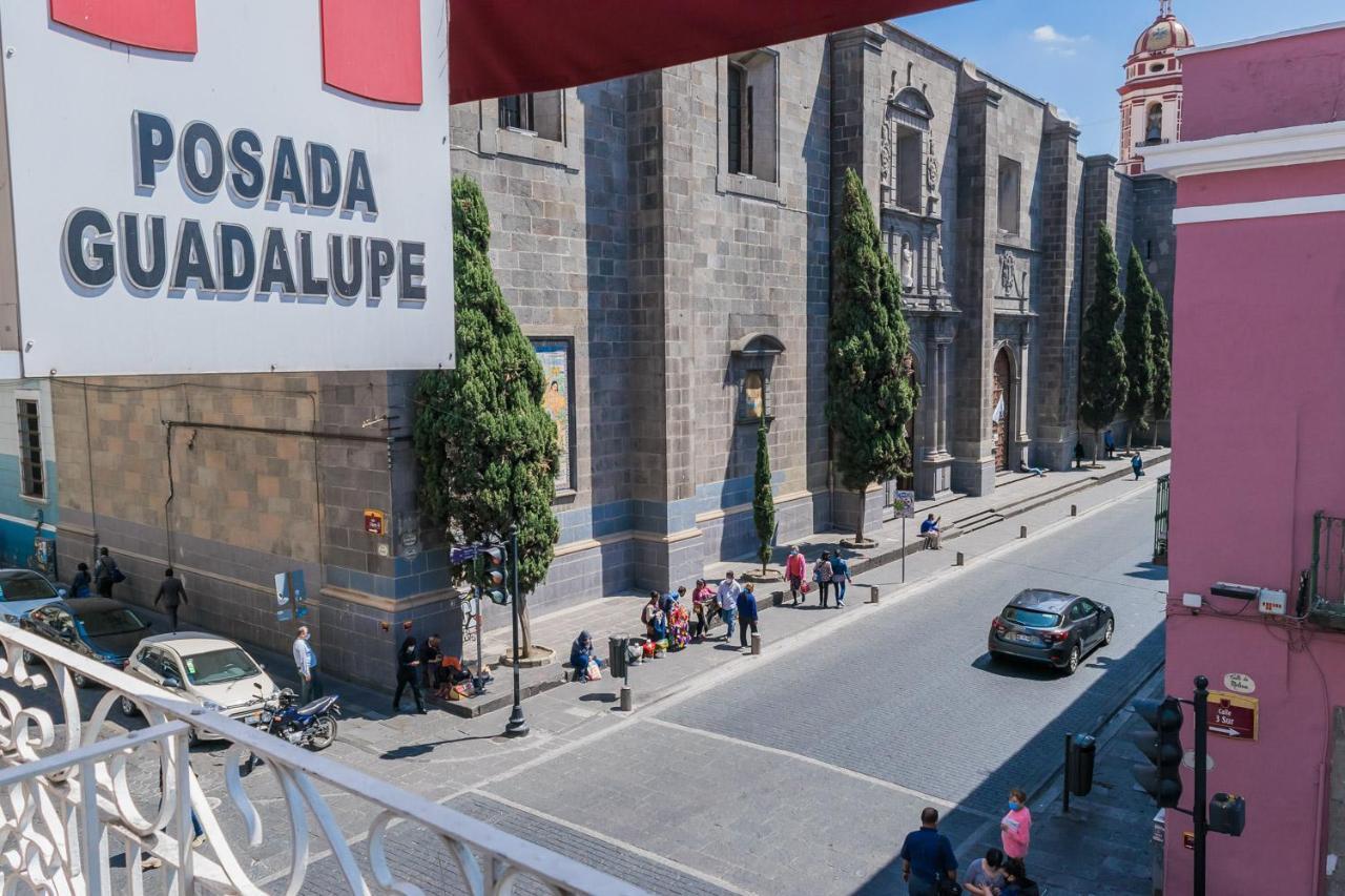 Hotel Posada Guadalupe ปวยบลา ภายนอก รูปภาพ