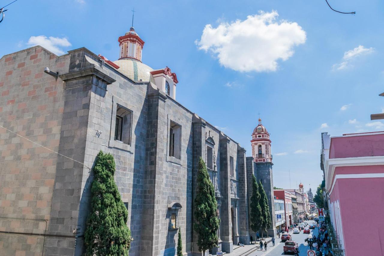 Hotel Posada Guadalupe ปวยบลา ภายนอก รูปภาพ