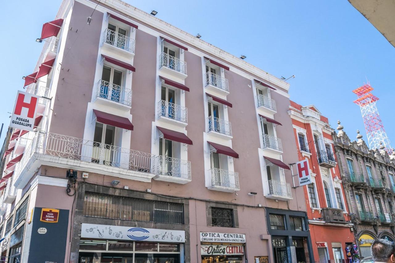 Hotel Posada Guadalupe ปวยบลา ภายนอก รูปภาพ