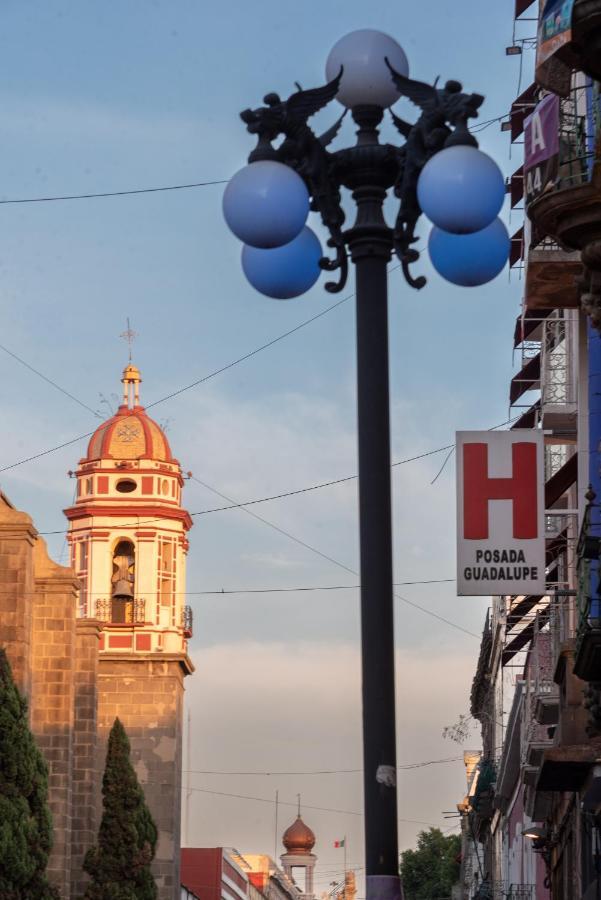 Hotel Posada Guadalupe ปวยบลา ภายนอก รูปภาพ