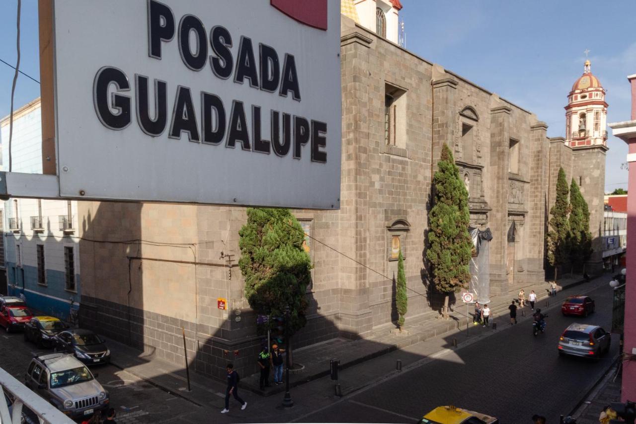 Hotel Posada Guadalupe ปวยบลา ภายนอก รูปภาพ